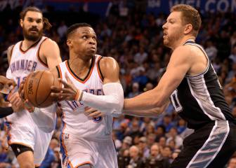 Gasol y Kawhi se crecen ante Westbrook (32+15+12) en OKC