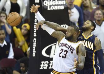 LeBron (41+16+11) gana un brutal duelo ante George (43+9+9)