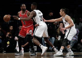 Vuelve Wade, pero los Bulls se complican la vida en Brooklyn