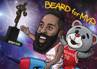 Harden también hace historia: primer 2.000+600+900 en la NBA