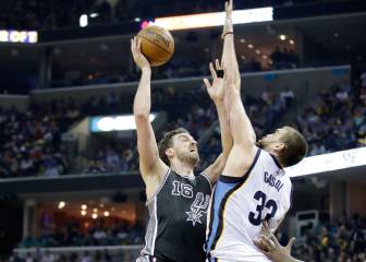 ¡Hay vida en Memphis! Marc (21), Conley y 'Z-Bo' baten a los Spurs