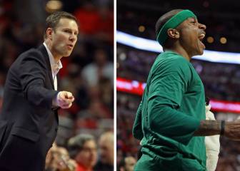 Hoiberg ataca a los árbitros por la manera de botar de Isaiah