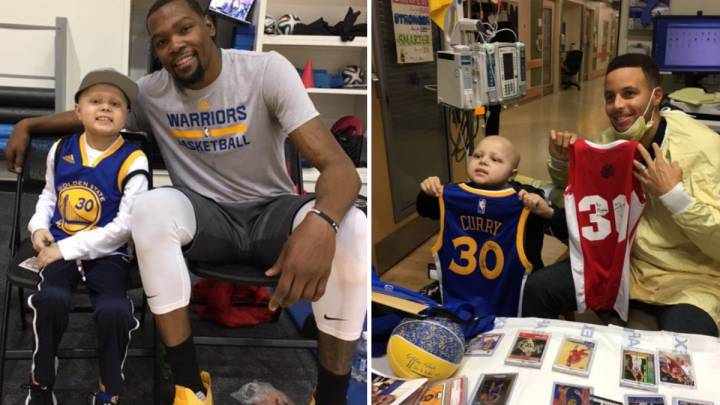 Murió el niño Brody: Curry y los Warriors le dedican sus playoffs