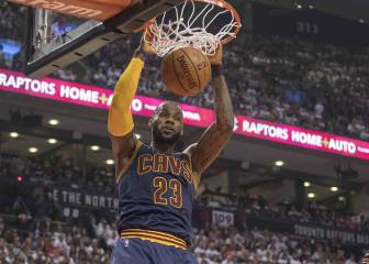 LeBron leads Cavs sweep past Raptors into conference finals