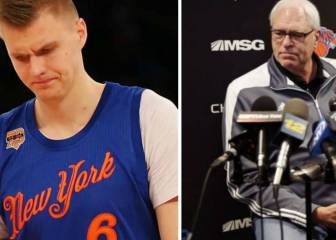 Phil Jackson se reunió con el hermano de Porzingis en NY