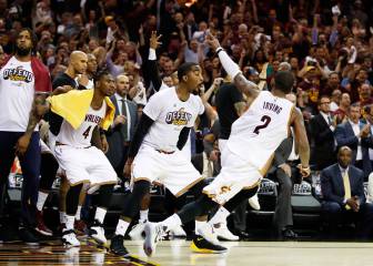 Irving y LeBron rozan la final tras remontar un +16 a Boston