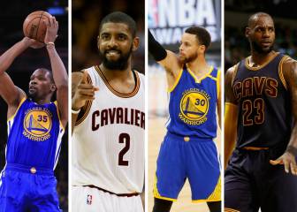 Warriors-Cavaliers: calendario y horarios de las Finales NBA
