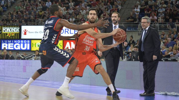 Baskonia - Valencia Basket en directo y online: Liga Endesa