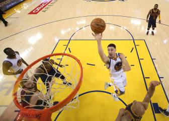 ¿Preocupa Klay Thompson? 29% en cinco partidos