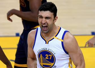 La suerte de Pachulia no cambia en los Warriors: cero triples