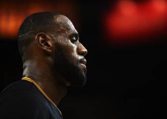 LeBron pierde la paciencia con un periodista: 