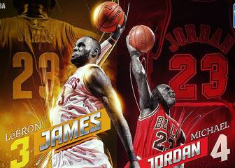 LeBron supera a Magic y Jordan; JR: 