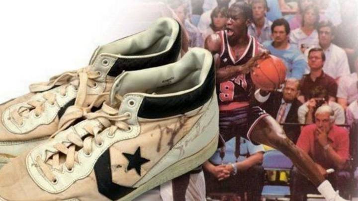 Las zapatillas que usó Michael Jordan contra España, las más caras de la historia