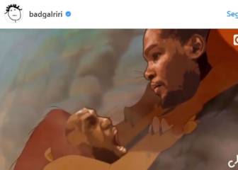 Rihanna lleva su guerra contra Durant al mundo del Rey León