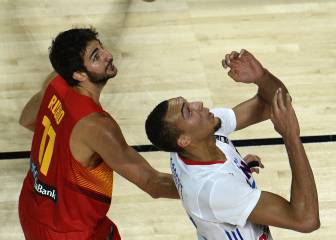 Gobert olvida las rencillas con Ricky por la rivalidad España-Francia