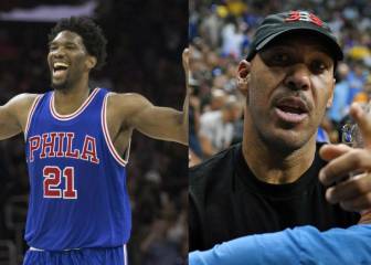 La NBA multa a Embiid con 10.000$ por insultar a LaVar Ball