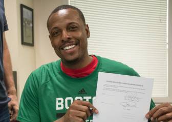 Pierce firma por un partido para retirarse con los Celtics