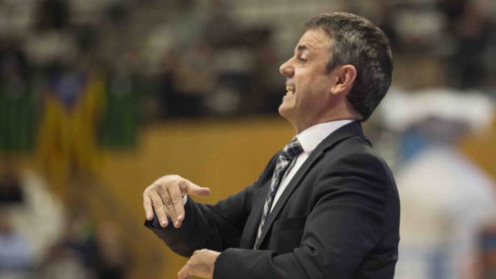 Porfirio Fisac, entrenador del Gipuzkoa Basket.