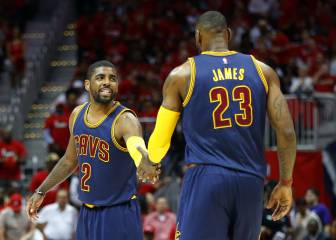 LeBron se pone sentimental con Irving, la NBA alucina y Gobert 'se venga' de Isaiah