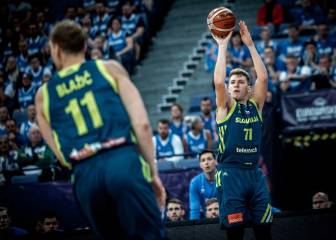 Dragic y Doncic arrasan y se jugarán el liderato con Francia