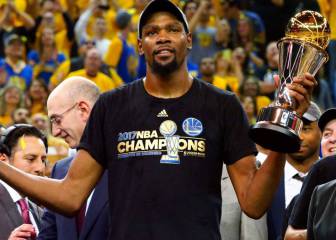 Kevin Durant, favorito para el MVP en las casas de apuestas