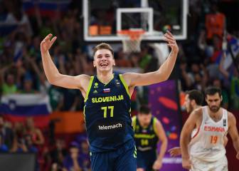 Doncic roza el triple-doble para derribar a España