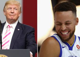 Trump se enfada con Curry y retira la invitación a los Warriors