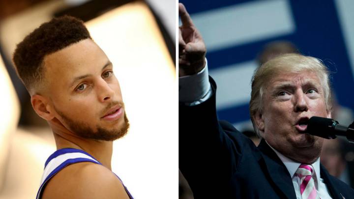 Los Warriors contestan a Trump; Curry: "Un líder no actúa así"