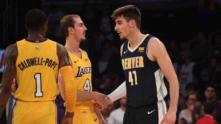 Juancho pide paso: 18 puntos contra los Lakers de Kuzma (21)