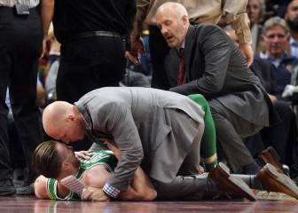 Las alarmantes imágenes de la lesión de Hayward en la NBA