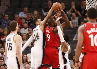 Pau anota 1 punto ante Ibaka, pero los Spurs siguen sin perder