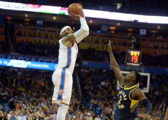 Westbrook y Melo tiran de OKC en un día emotivo para George