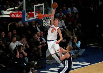 Imparable Porzingis (38+7+3) y tercera consecutiva de los NYK