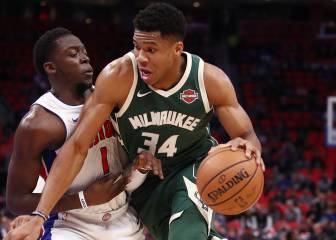Resúmenes y resultados de la jornada NBA: los Bucks de Antetokounmpo se desinflan