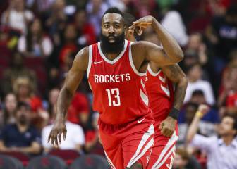 Harden, 56 puntos con solo 25 tiros: 