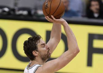 Gasol (19+8+6) se multiplica y los Spurs logran tres seguidas