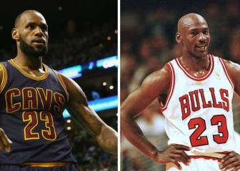 LeBron ya ha jugado los 1.072 partidos de Michael Jordan
