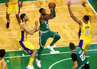 Los Lakers no cortan la racha de los Celtics: ¡10 seguidas!