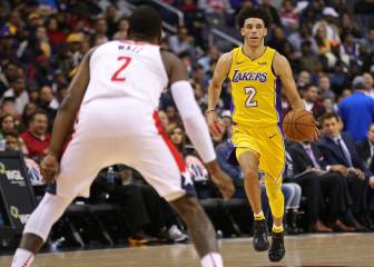 Revancha de Wall ante un Lonzo (10+8+8) que sigue sin meterlas