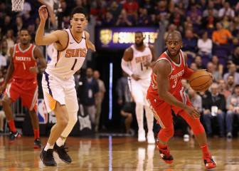 Vuelve Chris Paul, 48 de Harden y ¡90 de Houston al descanso!