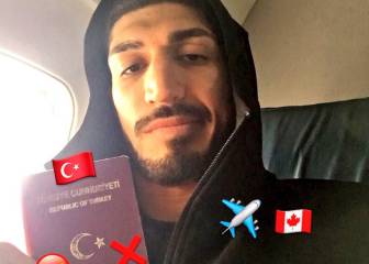Kanter se ríe de Erdogan con el pasaporte y desde Canadá