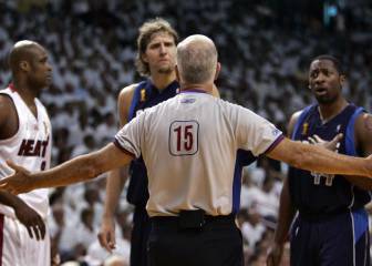 Un exárbitro NBA: 