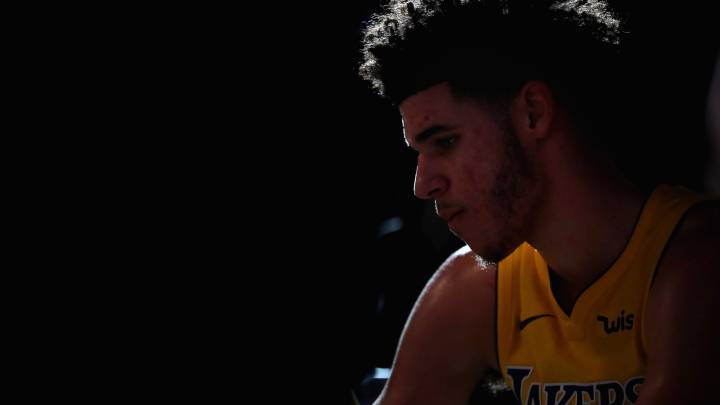 ¿Por qué no entró Lonzo en la tangana del Suns-Lakers?
