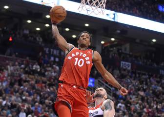 El duelo de pistoleros fue para DeRozan (32) ante Beal (27)