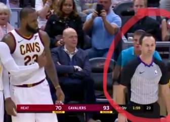 Kanter proclama al árbitro que echó a LeBron Rey de Cleveland