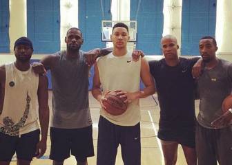LeBron, a un Ben Simmons de 17 años: 