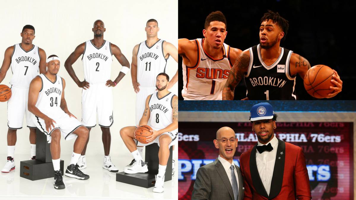 Brooklyn Nets de 6 all stars en la 201314 al nº 2 y 3 del draft 2015