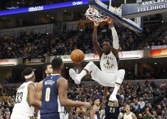 ¡Oladipo! Indiana bate a Denver en la prórroga con sus 47 puntos