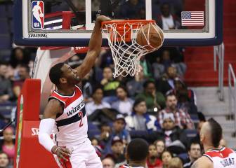 Resúmenes y resultados de la jornada NBA: John Wall salva a los Wizards y hunde a Memphis