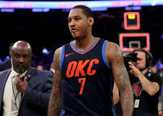 Los Knicks secan a Carmelo en su regreso al Madison